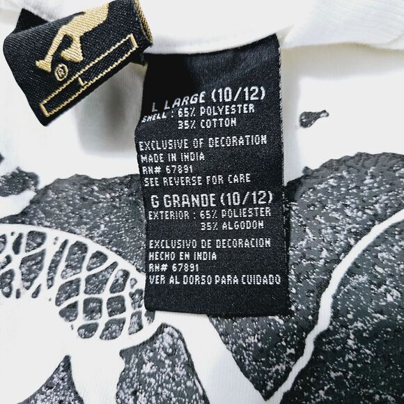 Shaq Boys Graphic T-Shirt White Size Large Polyester Blend Short Sleeve Pullover - Picture 6 of 12